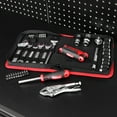 Hyper Tough 51Piece Auto and Motorcycle Mechanic's Tool Kit, 4376V