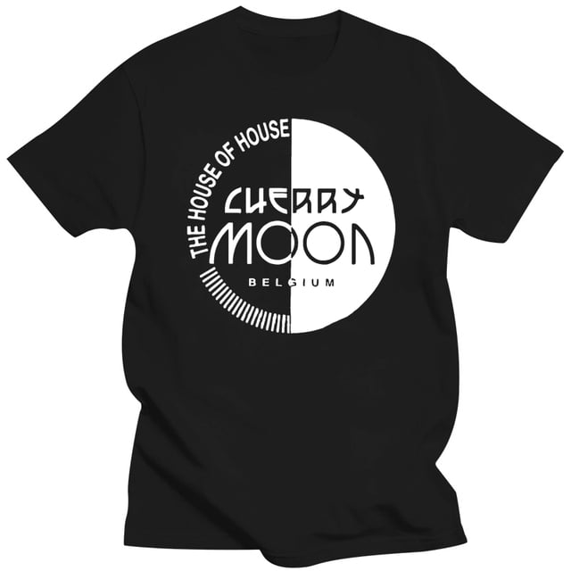 CAMISETA NUEVA Cherry Moon Belgian House Techno Música club-life Unisex S - XXL