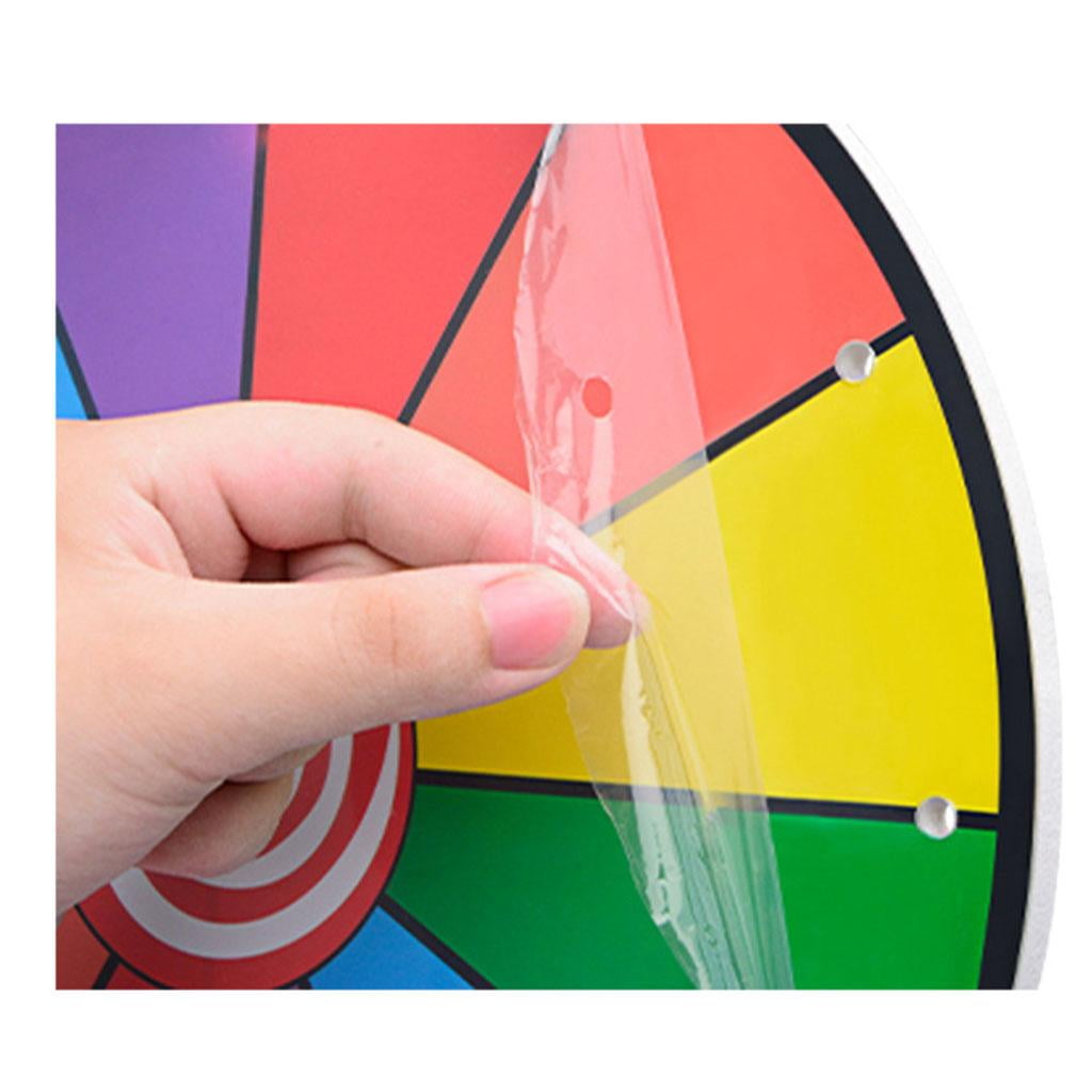 12 inch , Fortune Game, with Markers, Tabletop  for Shows Carnival Annual 12 Color Slots