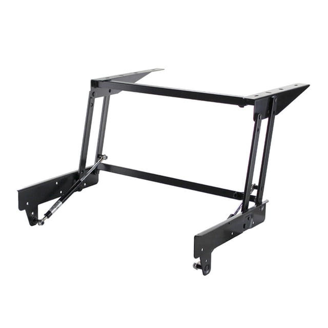 kurtrusly Easy To Install Lift Up Hardware For Tea Table With Pneumatic Arm Mechanism Smooth Adjustable Features Computer Desk
