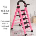 thumbnail image 1 of Ladder Home Folding Telescopic Ladder Thicker Large Pedal Stable and Durable Fish Farm Ladder Indoor Multifunctional Step Ladder, 1 of 4