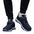 thumbnail image 3 of Xiaoxatg Men's Casual Shoes Low Top Breathable Strap Lightweight Sports Shoes for Everyday Comfort and Style 9.5 Dark Blue, 3 of 6