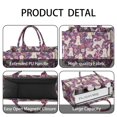 thumbnail image 4 of Large Capacity Tote Bag,Goldendoodle Dog and Flower Floral Handbag Fashion Luxury Tote Bag,15.7"x13"x 5.1" Inches,Laptop Compatible, 4 of 6