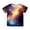 Orange, variant on SUXIAN Girls' Short Sleeved Beauty Star Print T Shirts Top Casual Shirt for Kids Orange_#1 8-9 Years