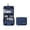 Blue, variant on Kokovifyves Beauty Tools Large Capacity Multifunctional Toiletry Bag with Hook Portable Makeup Organizer