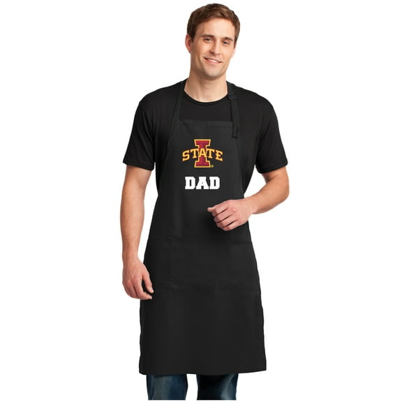 Large Iowa State Dad Apron