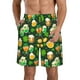 thumbnail image 1 of Fotbe St Patrick's Day10 Trajes de Baño Estampados para Hombre, Shorts de Verano de Secado Rápido, Ropa de Playa, Bañadores-Large, 1 of 6