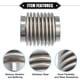 thumbnail image 4 of Tubo flexible de escape para automóvil, 50.8x82 mm 2 x 3.23 Tubos de conector flexible de escape Fuelle universal para automóvil Durable Acero inoxidable Tono plateado, 4 of 7
