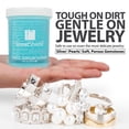 thumbnail image 3 of GreatShield Jewelry Liquid Cleaner Solution Kit With Gentle Brush, Cleaning Cloths And Basket for Gold, Silver, Diamond, Platinum Jewelry Precious Stone, Suitable For Bracelet Rings Necklace Earrings, 3 of 8