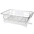 thumbnail image 2 of Monyance Stainless Steel Dish Rack Kitchen Dish Rack with Drainboard: Aluminum Storage Tray for Home(16.54X10.83X5.71Inches), 2 of 11