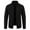 Black, variant on Men's Cardigan Zip-Up Jacket Winter Stand Collar Sweater Fleece Jacket