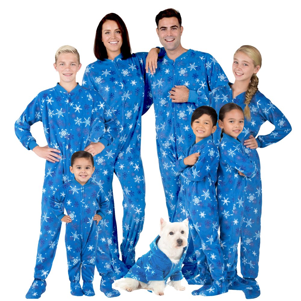 family footie pajamas