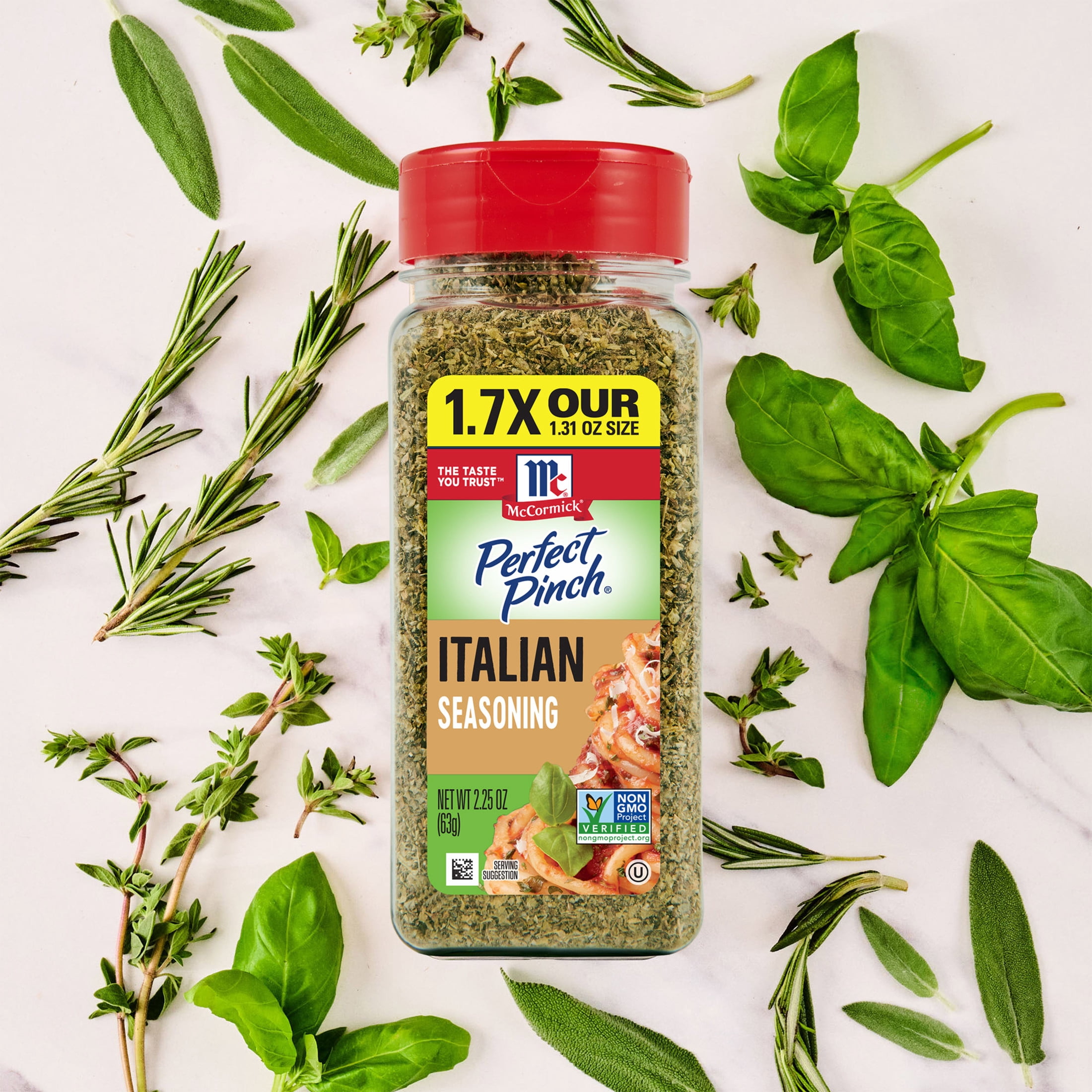 (6 pack) McCormick Italian Seasoning, 2.25 oz Bottle