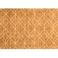 thumbnail image 1 of Ahgly Company Indoor Rectangle Abstract Orange Contemporary Area Rugs, 2' x 4', 1 of 1