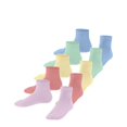 thumbnail image 1 of ESPRIT Calcetines para Niños de, Paquete de 5 - Calcetines de deporte, lisos, algodón orgánico Pastel 27-30, 1 of 4