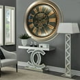 thumbnail image 2 of THE GEARS CLOCK Wall Clock with Real Moving Gears LU-LI_ 40 in Round BRONZE-ANTIQUE, 2 of 8