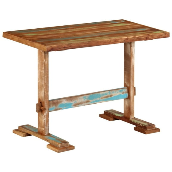 vidaXL Dining Table Kitchen Dining Room Dinner Table Solid Reclaimed Wood