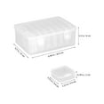 thumbnail image 2 of WASHWEPE 1Jgo Caja De Almacenamiento Transparente Para Y Anillos Con Tapa Y Duradera, 2 of 8