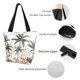 thumbnail image 4 of Balery Flamingo Palm Trees Bolsa de Hombro con Diseño, Bolsa Grande y Duradera, Bolsa Versátil para Compras, 4 of 6