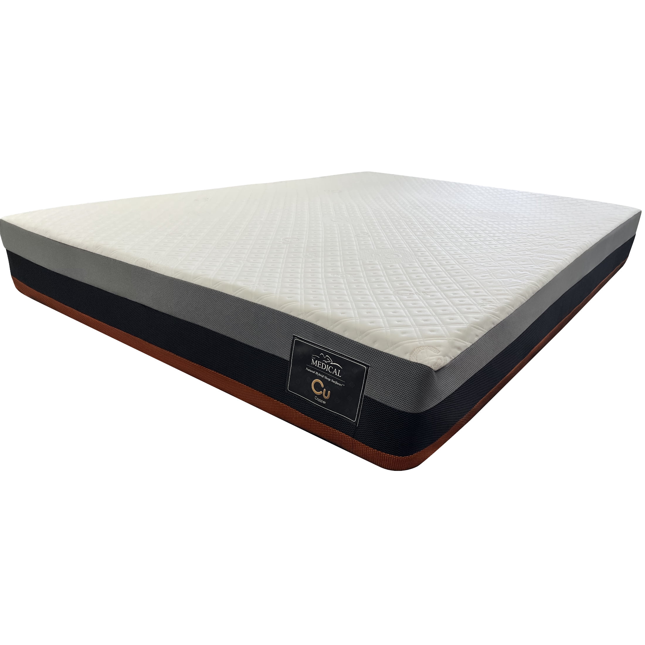 NSC Medical Rejuvenate 2.0 Hybrid Copper Series Twin Mattress