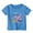 A1Blue, variant on YM Little Girl Shirts 100 Days Of School Print Short Sleeve 100 Days Of School Costume Loose Summer Tops Toddler Girl Clothes