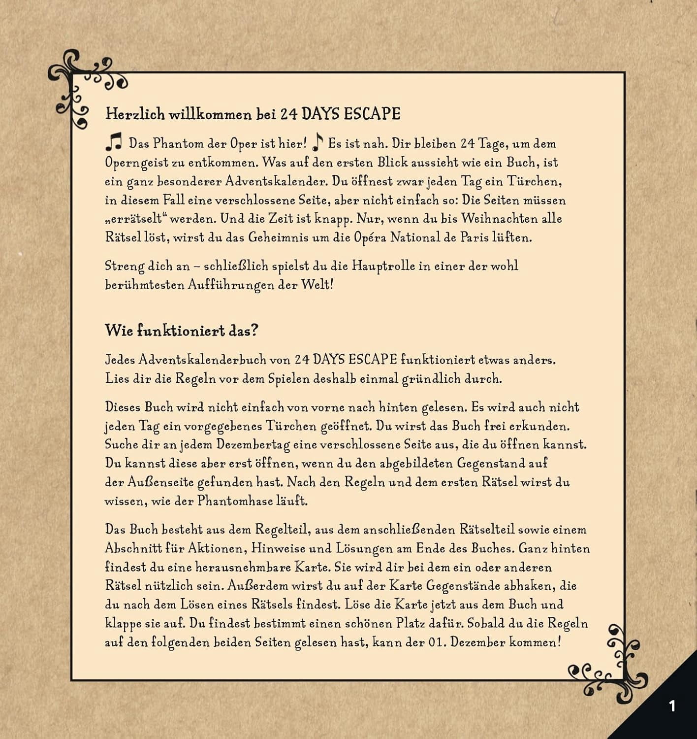 Daniel Leyva,Jo 24 DAYS ESCAPE – Der Escape Room Adventskalender: Das Phantom der O (Paperback)