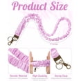 thumbnail image 2 of Teacher Scrunchie Lanyards for ID Badges Keys Cute Neck Stretchy Lanyards Retractable Keychain Holder for Women Ladies, 2 of 14