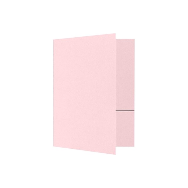 LUXPaper 9"" x 12"" Presentation Folders | Two Pocket | Candy Pink | 100lb. Cover | 10 Qty