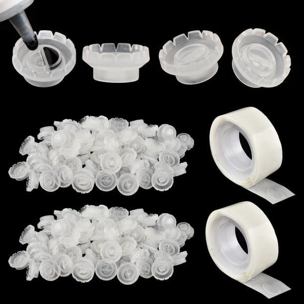 Vaso de pegamento con forma de anillo para pestañas Beauty Junko Pro 200 unidades
