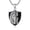 2-1 Black Onyx, variant on Lion Necklaces for Men 925 Sterling Silver Tiger Eye Lion of Judah with Cross Necklace Man of Faith Dark Bible Christian Jewelry Gift for Brother Husband 22"+2"
