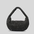 thumbnail image 4 of JIOMAY Tendencias de moda Monedero con diamantes de imitación Bolsos de diseñador de lujo Bolso de mano de noche brillante Monederos elegantes y versátiles para mujeres, 4 of 5
