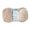 Coffee/Tan/Cream, variant on Soft Ombre Yarn by Loops & Threads â€“ Light Polyester Acrylic Blend for Knitting & Crochet - Soft Gradient Yarn for Blankets - Hats - Shawls & Accessories - Tangrine White Ombre