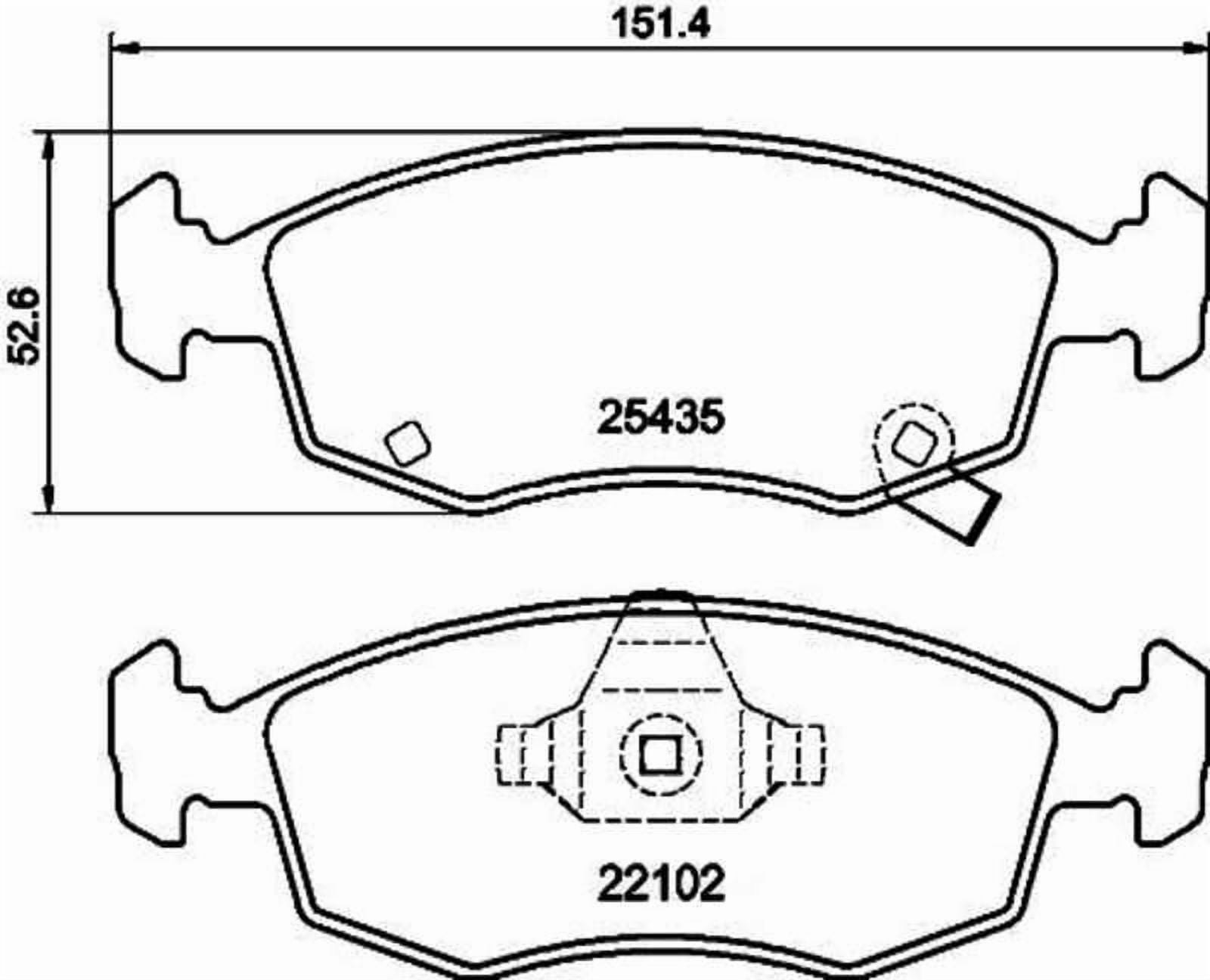 HELLA Brakes 355021751 HELLA OE Certified