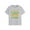 Grey, variant on Mother's Day T-shirt for Kids, Short Sleeve Round Neck Cotton-Poly Blend, Loose Fit Casual Top, Soft Breathable Fabric, Ideal for Birthday Parties and Photography, Black