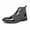 Multicolor, variant on Men's Pointed Toe Dress Boots Chelsea boots Patent Leather Textured Mesh Lace-Up Ankle Boots with Side Zipper