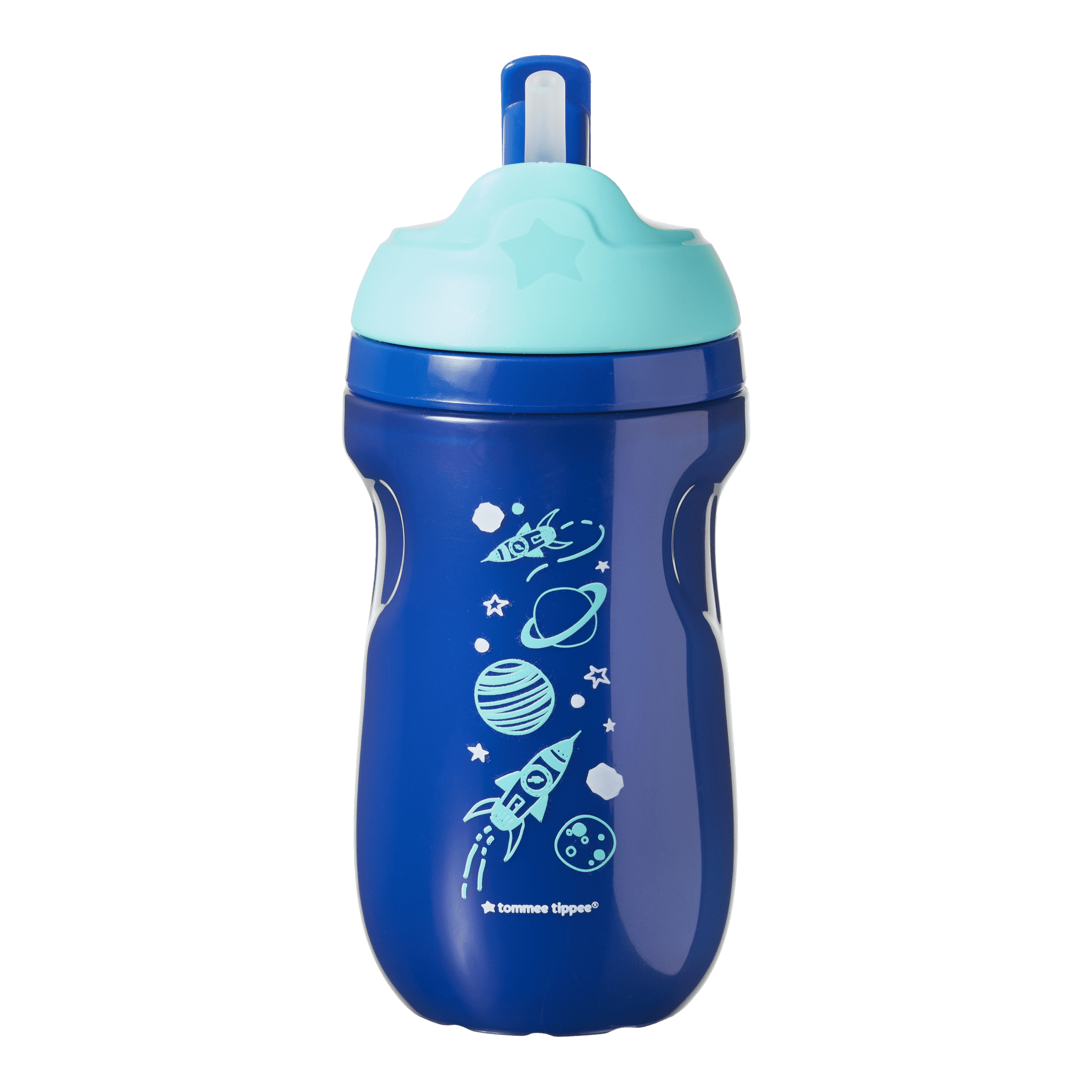 Straw Insulated Sippy Cup for Toddlers, Bacshield Antimicrobial