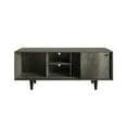 thumbnail image 5 of Castle Place Mid-Century Modern TV Stand Console for TVs up to 60", Grey, 5 of 9