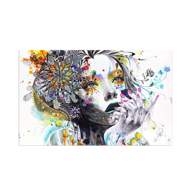 de pintura al sobre sin marco, póster de pared, decoración la . Chica Gloria Pintura de lienzo