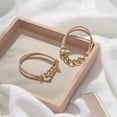 thumbnail image 5 of Scunci 2 pk Gold Chain Ponytailers, 5 of 5