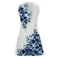 thumbnail image 4 of UPPADA Summer Beach Dresses for Women Vacation Beach Cover Up Midi Dress Button Down Sleeveless Boho Floral Sundress V-Neck Loose Fit Dress Ladies Clothes Multicolor,M, 4 of 6