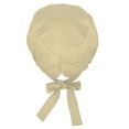 thumbnail image 2 of Bonnet de Sarrau avec Bande Anti-Transpiration, Dos Ajustable à Nouer, Tuque de Sarrau, 2 of 2