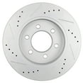 thumbnail image 3 of CCIYU Rotors Drilled Slotted Brake Rotor Disc fit for 2004-2008 for Ford F-150, 2006-2008 for Lincoln Mark LT, 3 of 5