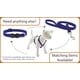 thumbnail image 3 of Collar para perro LupinePet impermeable BioThane, naranja neón, 2 cm, 3 of 6