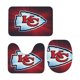 thumbnail image 4 of Juego de alfombras de baño de 3 piezas del equipo KC_Chiefss Alfombra antideslizante para baño de 24 x 16 pulgadas, 4 of 7