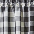 thumbnail image 3 of Park Designs Black Cream Buffalo Check Swag 36''L, 3 of 6