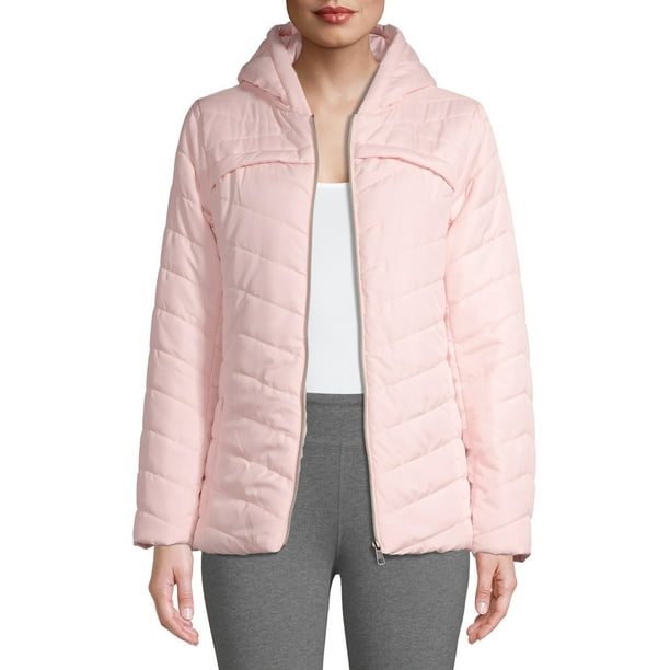 Pink Platinum Pink Platinum Juniors' Midweight Quilt Faux Packable