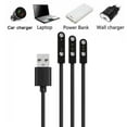 thumbnail image 6 of USB Charger Cable Watch Cable Magnetic Charging For Smart Watch With Magnetic Plug For 2 Pins A2X5, 6 of 11