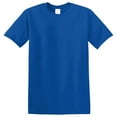 thumbnail image 6 of Gildan Ultra Cotton T-Shirt for Men, Short Sleeve Crewneck Tee, 100% Cotton, Royal, 2XL, 6 of 6