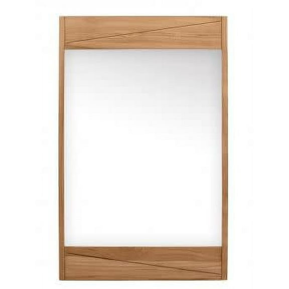 Avanity TEAK-M24-NT Teak 24-3/16" W X 38-3/16" H Modern Rectangular Wood Framed Bathroom