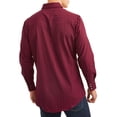 thumbnail image 3 of Big Mens Long Sleeve Tone On Tone Western, 3 of 4